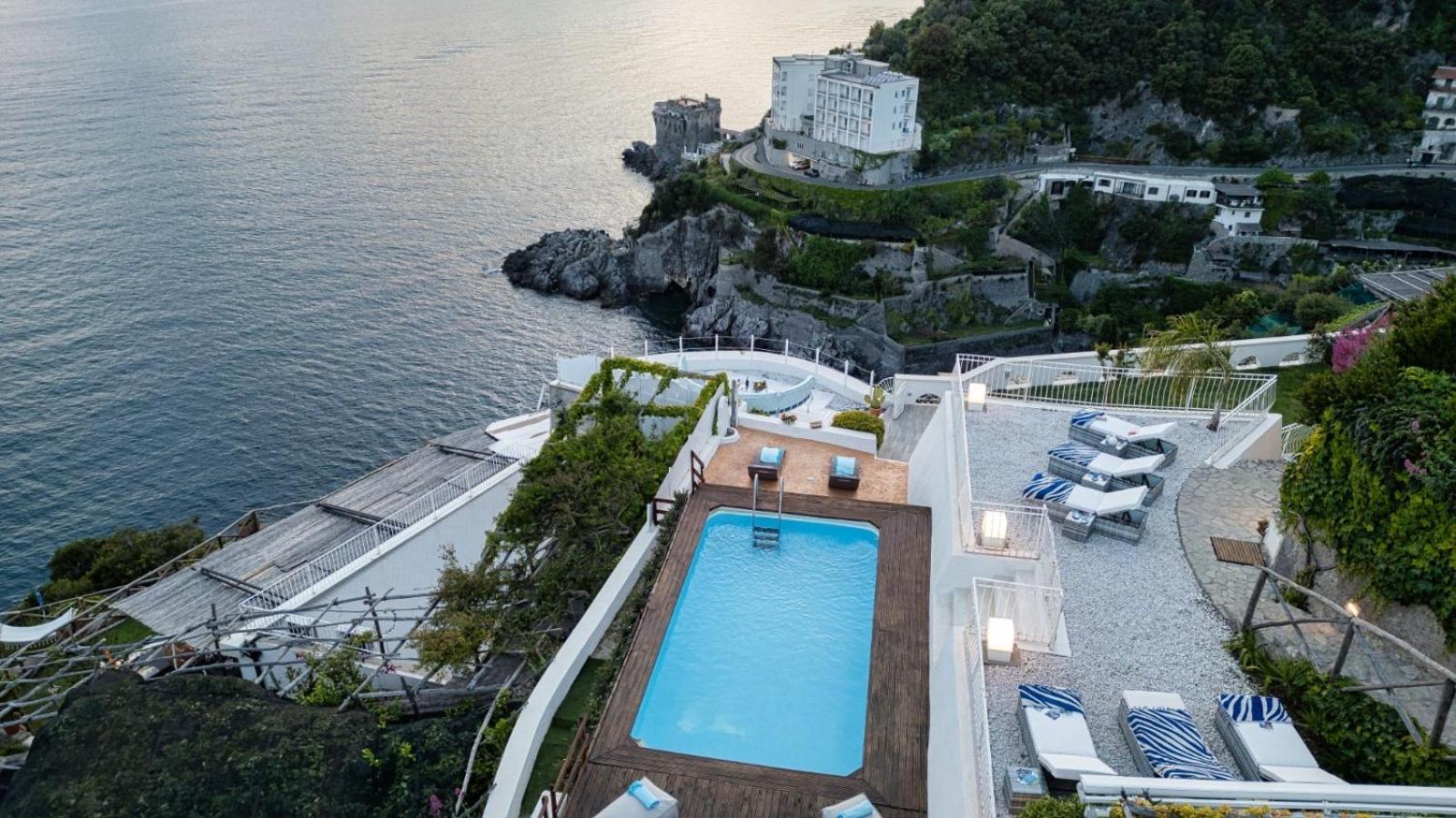 Villa Costanza Amalfi Coast Maiori Eksteriør billede